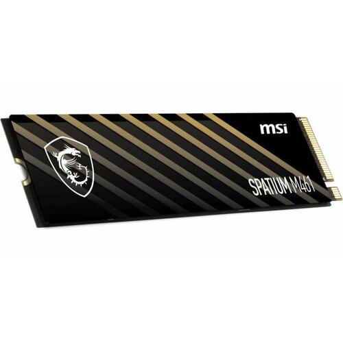 Твердотельный накопитель SSD M.2 2 Tb MSI SPATIUM M461 Read 5000Mb/s Write 3200Mb/s 3D NAND S78-440Q550-P83 черный