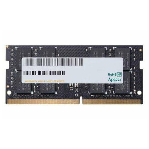 Оперативная память для ноутбука 16Gb 1x16Gb PC4-21300 2666MHz DDR4 SO-DIMM CL19 Apacer AS16GGB26CQYBGH 380400₽
