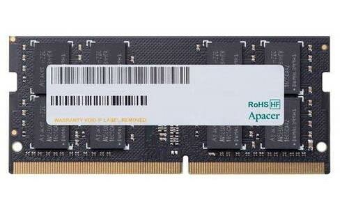 Оперативная память для ноутбука 16Gb (1x16Gb) PC4-21300 2666MHz DDR4 SO-DIMM CL19 Apacer AS16GGB26CQYBGH