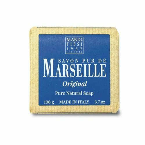 Мыло Mario Fissi 1937 Savon Pur de Marseille Original / Марсельское Оригинальный Рецепт, 106 г