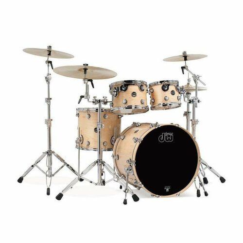 ударная установка dw performance finish ply ударная установка 20 10 12 14 золотистая DW PERFORMANCE LACQUER Ударная установка 20-10-12-14 без стоек и малого, клён, натуральная