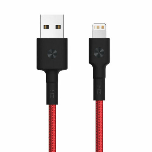 Xiaomi Кевларовый кабель Xiaomi ZMI Lightning Cable 2 метра Red красный AL833/AL881