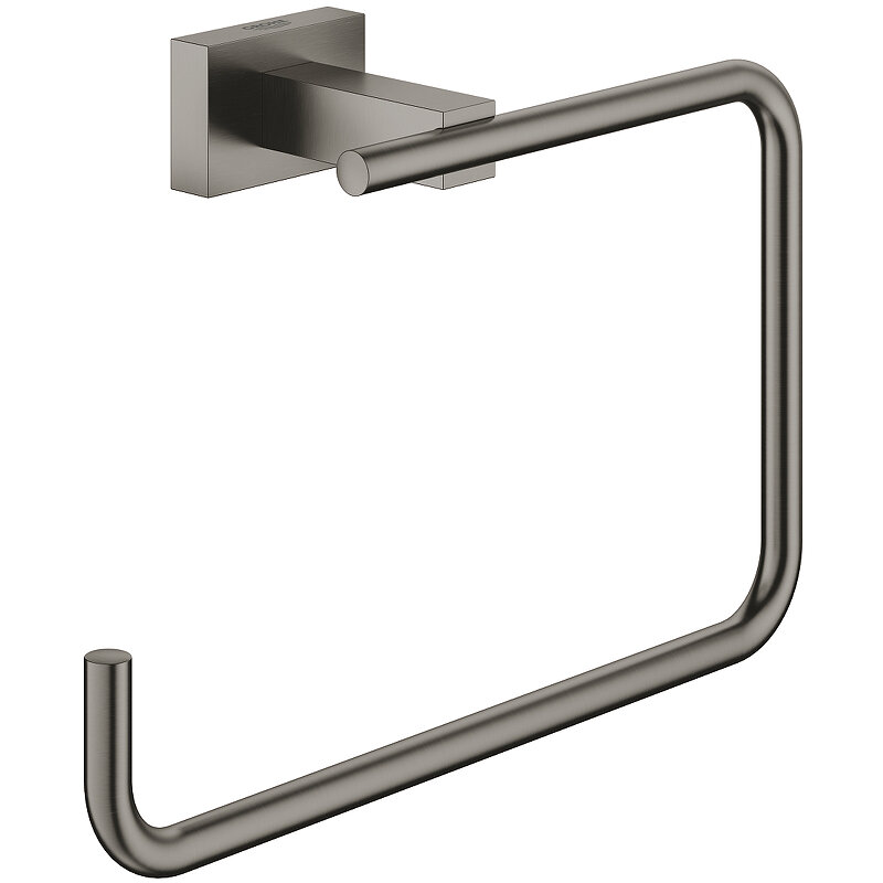 Кольцо для полотенец Grohe Essentials Cube 40510AL1 Темный графит матовый