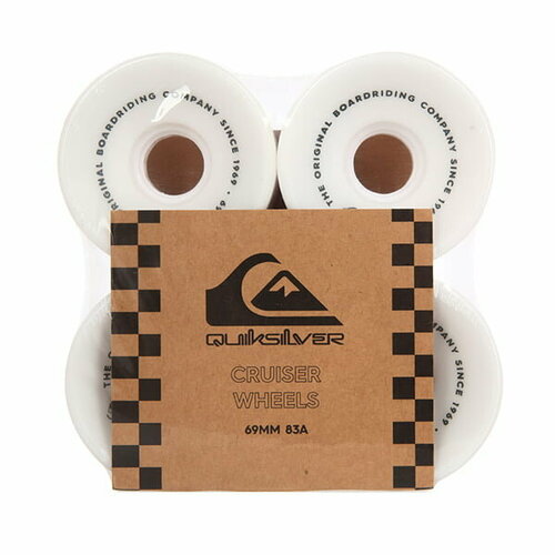 фото Колёса 4 шт. в уп. quiksilver qssurf wheels, цвет белый, размер one size