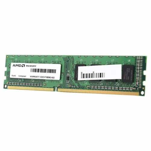 Память оперативная DDR3 AMD 8Gb 1333MHz R338G1339U2S-UGO 150300₽