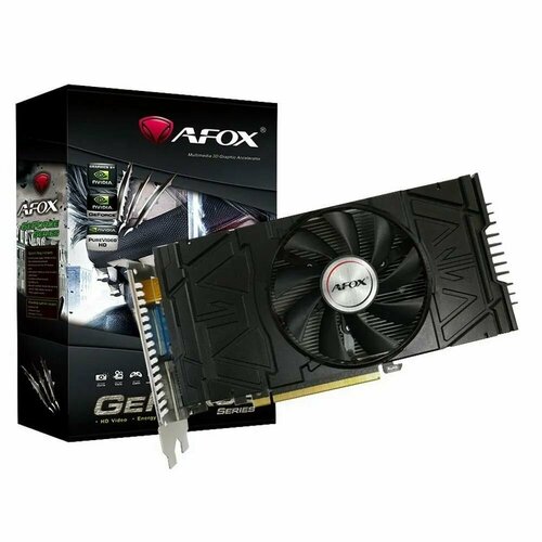 Видеокарта Afox GTX750Ti 2GB (AF750TI -2048D5H5 -V2) видеокарта afox gtx750ti 4gb gddr5 128bit dvi hdmi dp dual fan rtl af750ti 4096d5h1 v2