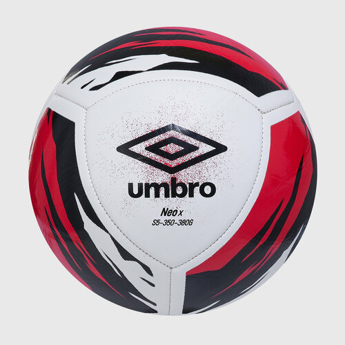 Футбольный мяч Umbro Neo X 350-380G 21084U-356, р-р 5, Белый