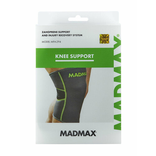бандаж для коленного сустава 3 черный MADMAX 3D Суппорт коленный Knee Support MFA-294 (S)