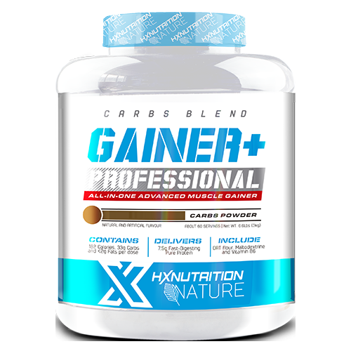 фото Гейнеры высокоуглеводные hx nutrition nature gainer+ (3000 г) шоколад