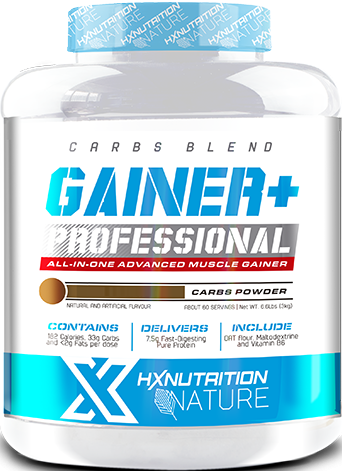 Гейнеры высокоуглеводные HX Nutrition Nature Gainer+ (3000 г) Шоколад