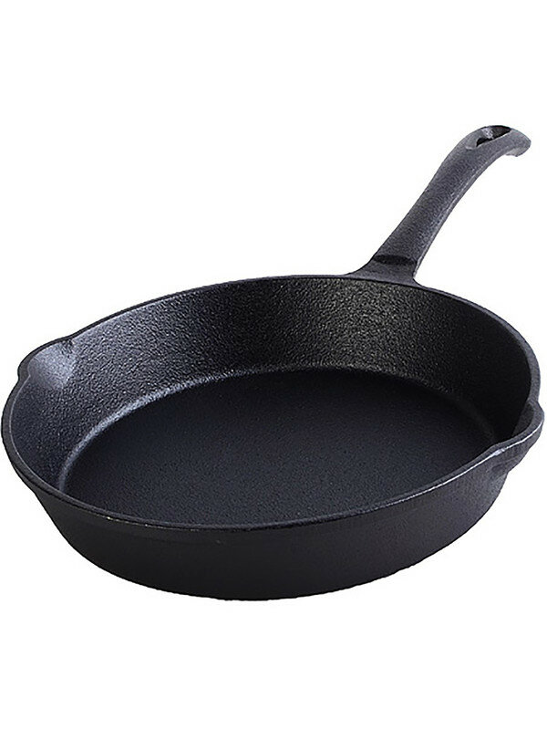 фото Сковорода с фиксированной ручкой Mayer&Boch, без крышки, чугунная, 21см