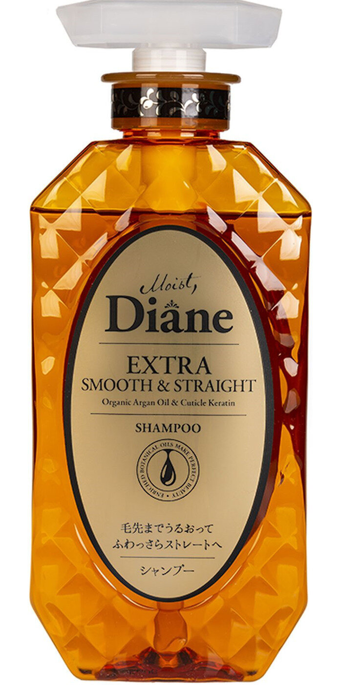 Moist Diane Шампунь для волос Perfect Beauty Гладкость, с кератином и аргановым маслом, 450 мл