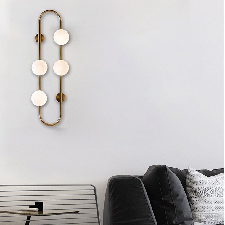 Настенное бра HOOP WALL H77 Gold