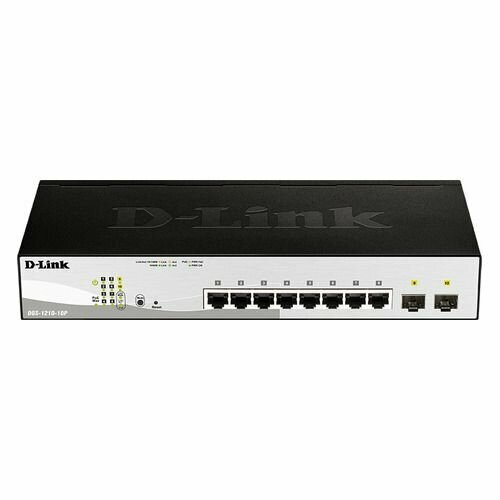 Коммутатор D-Link DGS-1210-10P/F3A, настраиваемый d link коммутатор dgs 1210 10p f3a