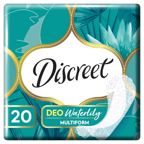 Discreet Deo Water Lily Multiform прокладки Водная лилия мультиформа ежедневные 20 шт