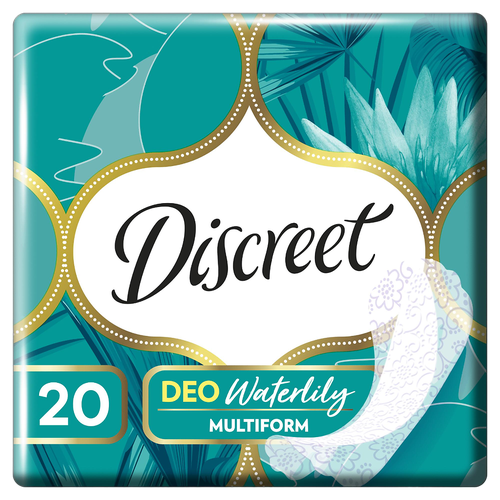 Discreet Deo Water Lily Multiform прокладки Водная лилия мультиформа ежедневные 20 шт