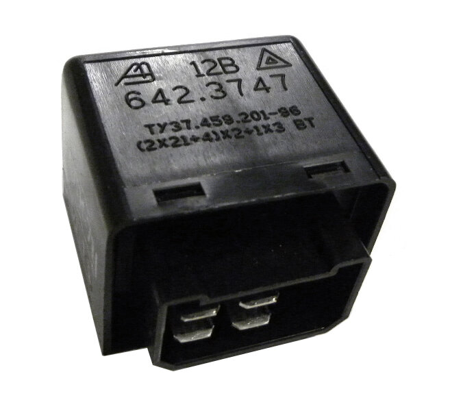 Реле поворота для а/м Газ 3302 и авар. сигн. (Автоэлектроника) 642.3747