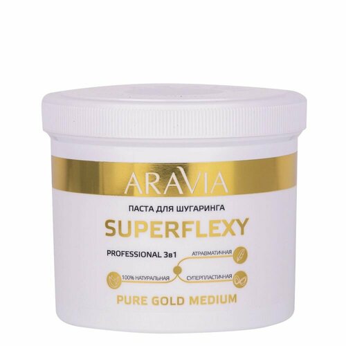 Паста для шугаринга SUPERFLEXY PURE GOLD, 750 г