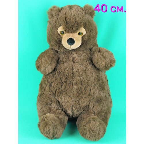 Мягкая игрушка-подушка Медведь 40 см. подушка в виде медведя 40 см