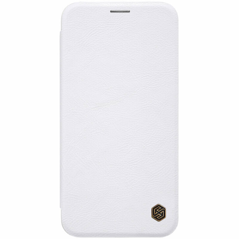 Чехол Nillkin Qin Leather Case для Apple iPhone XS Max White (белый)
