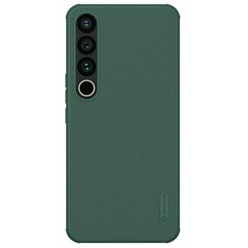 Накладка Nillkin Frosted Shield Pro пластиковая для Meizu 20 Pro Green (зеленая) накладка пластиковая nillkin frosted shield для meizu mx6 золотая