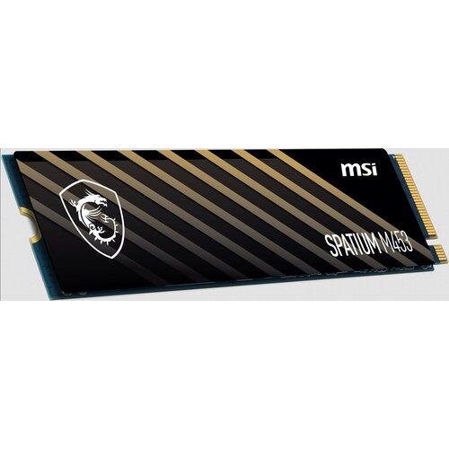 MSI Твердотельный накопитель SPATIUM M453 PCIe 4.0 NVMe M.2 500GB накопитель ssd msi spatium m461 pcie 4 0 nvme m 2 500gb s78 440k260 p83