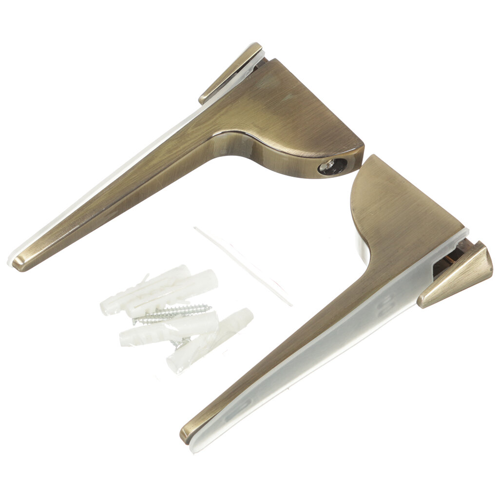 фото Комплект креплений для полки, бронза, Trodos, ZY-156, 304082