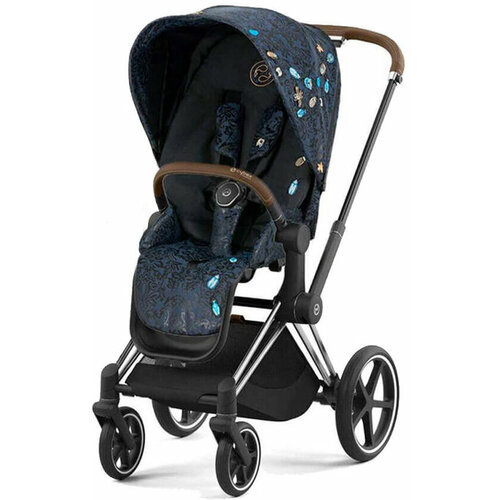 Cybex Priam IV Fashion Collection (FE Jewels of Nature на шасси Chrome Brown)