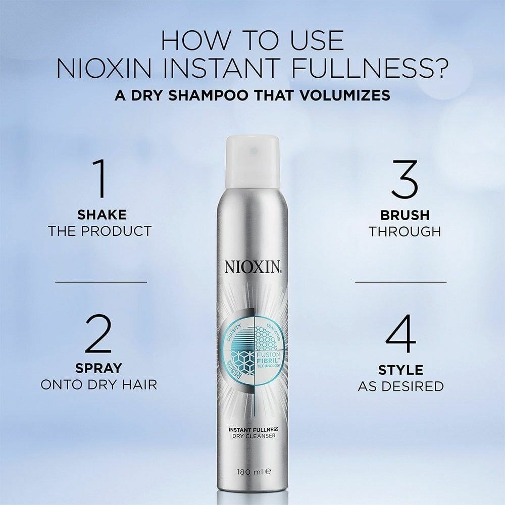 Nioxin Сухой шампунь для волос 180 мл (Nioxin, ) - фото №14
