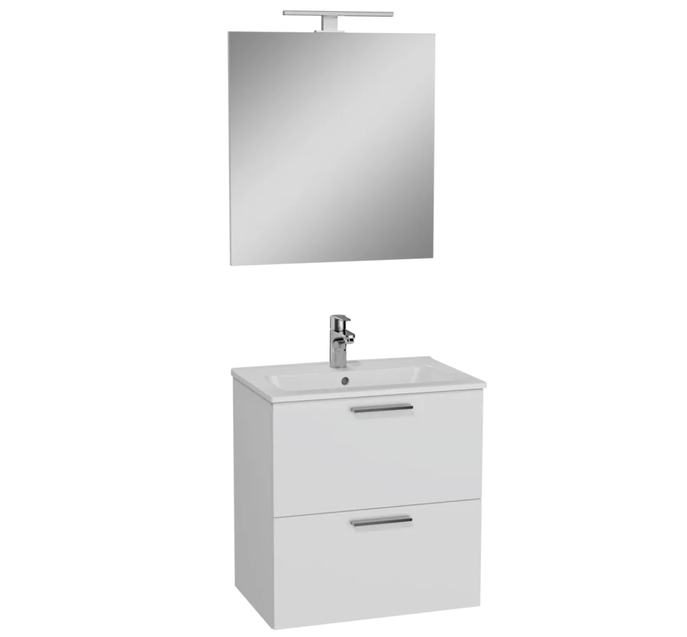 фото Комплект мебели Vitra Mia 60 белый глянец 75021