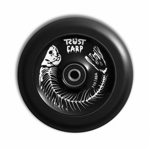 Trust Колёса Trust 110mm карп V2 чёрный/чёрный