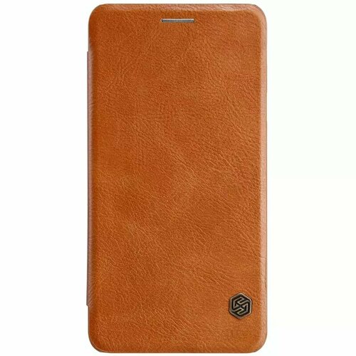 чехол книжка nillkin qin leather case для samsung galaxy j7 2017 j730 белый Чехол Nillkin Qin Leather Case для Samsung Galaxy J7 Max G615 Brown (коричневый)