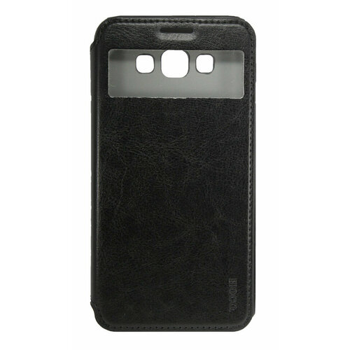 Чехол HOCO Crystal Leather Case для Samsung Galaxy E7 E700 черный
