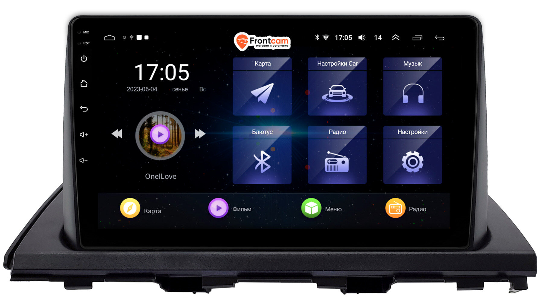 Штатная магнитола Honda Odyssey 5 (2020-2024) OEM RK10-0218 на Android 10 IPS