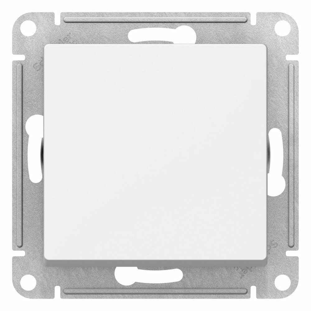 1-клавишный механизм переключателя Schneider Electric ATLAS DESIGN сх.6 10АХ белый ATN000161