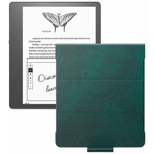 Электронная книга Amazon Kindle Scribe 64Gb + обложка Premium Emerald