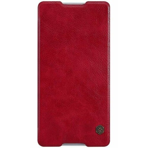 Чехол Nillkin Qin Leather Case для Sony Xperia C5 Ultra Red (красный)