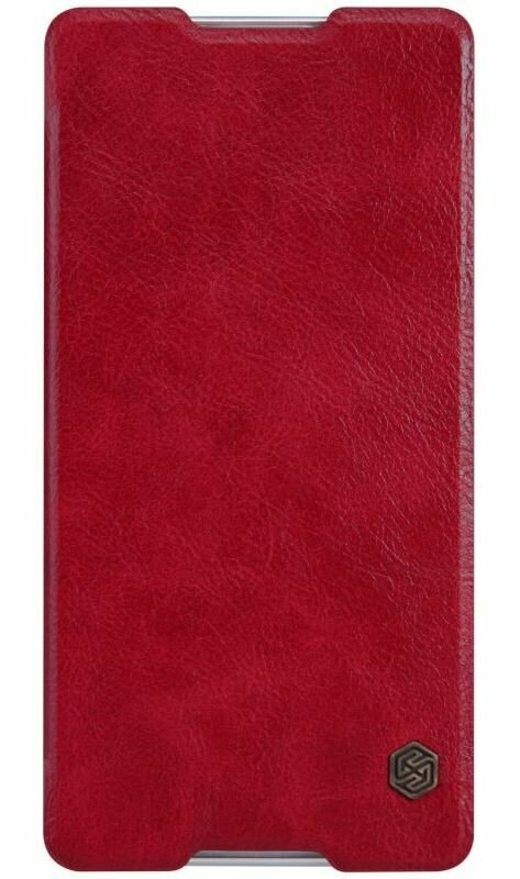 Чехол Nillkin Qin Leather Case для Sony Xperia C5 Ultra Red (красный)