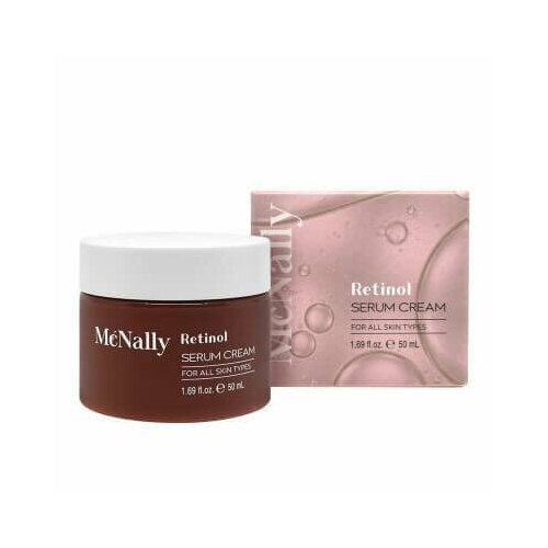 McNally Ночной крем для лица с ретинолом 0,1% Retinol Serum Cream, 50мл