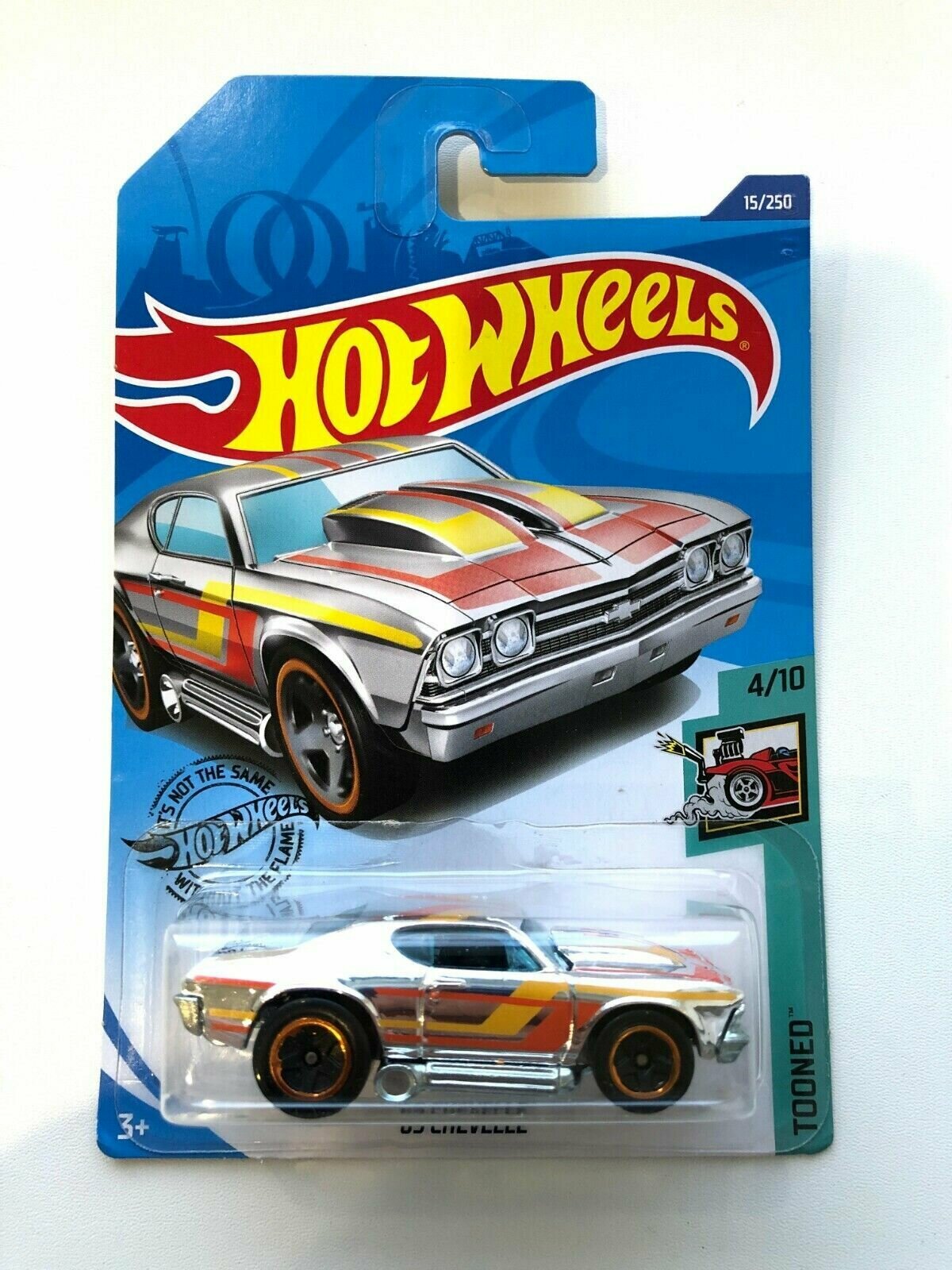 Hot Wheels 69 CHEVELLE Шевроле 15/250 TOONED 4/10 Mattel GHF25 2020