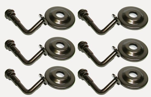 Изображение товара Опора для перил ноэз ОП-75-3-SL бронзовый металлик (комплект 6 штук)