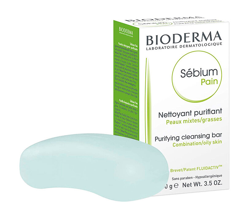 Очищающее мыло для комбинированной, жирной и проблемной кожи Bioderma Sebium Pain