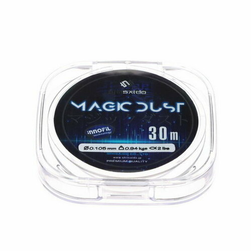 фото Леска magic dust, диаметр 0.105 мм, тест 0.94 кг, 30 м, хамелеон shii saido