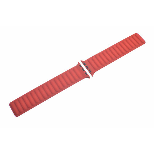 Ремешок для Apple Watch Silicone Magnetic Loop 38/40/41mm красный