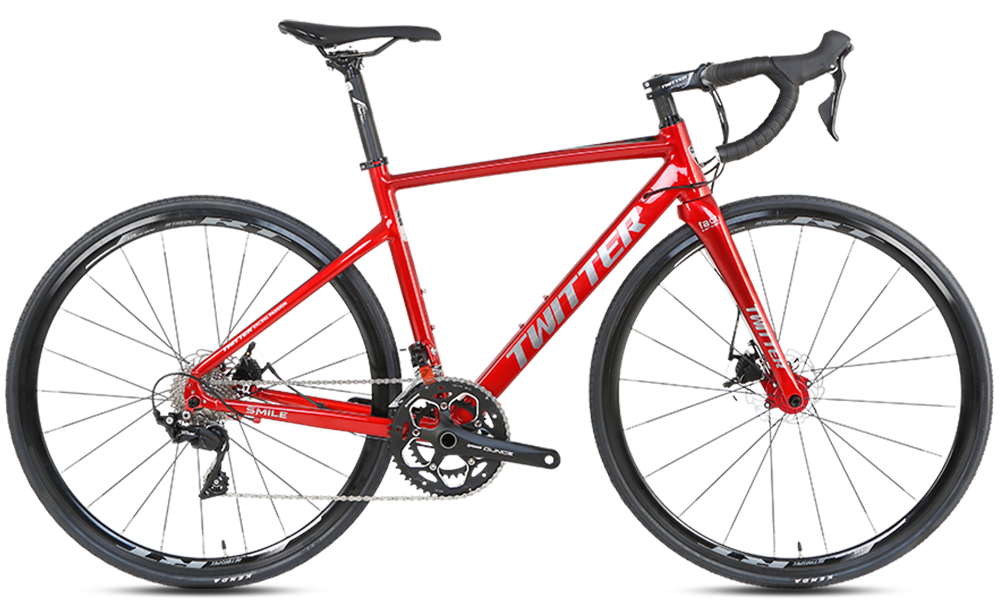 Велосипед Twitter Smile Disc brake RS-22S (2022) 52" красный