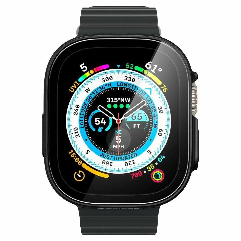 Чехол SPIGEN для Apple Watch Ultra (49 mm) - Thin Fit 360 - Черный - ACS05558 — фото 5