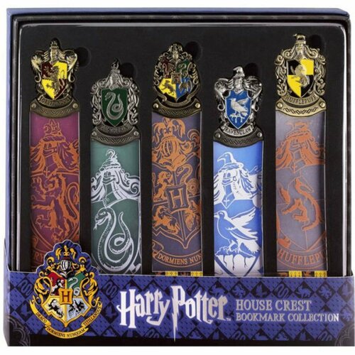 Набор закладок Noble Collection Harry Potter - Hogwarts Crest (5 шт) NN8725