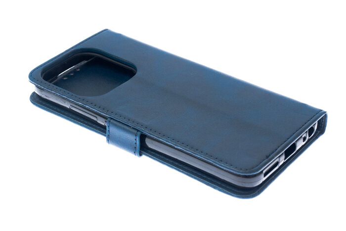 Чехол-книжка для Infinix Smart 7 BUSINESS PLUS синий — фото 2