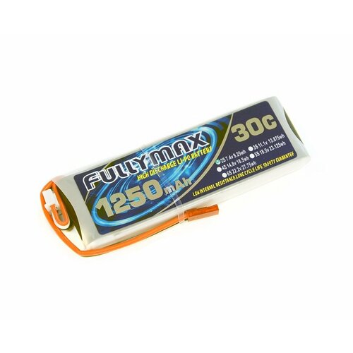 аккумулятор lipo 11 1v 1450mah 30c bluemax Аккумулятор LiPo Fullymax 7.4V 1250мАч 30C FB1250HP-2S