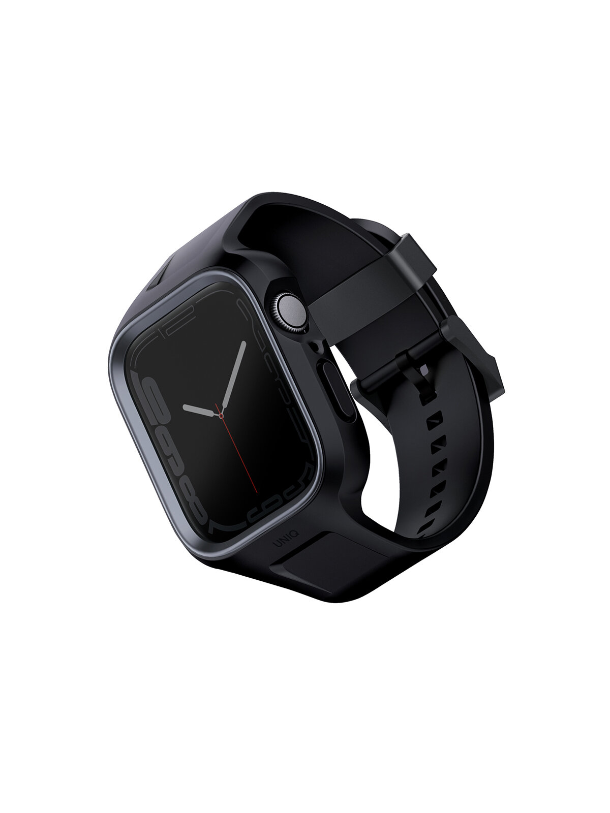 Чехол+ремень Uniq Monos 2-in-1 case+strap для Apple Watch 45/44 mm, серый (Grey) (45MM-MONOSGRY) — фото 5